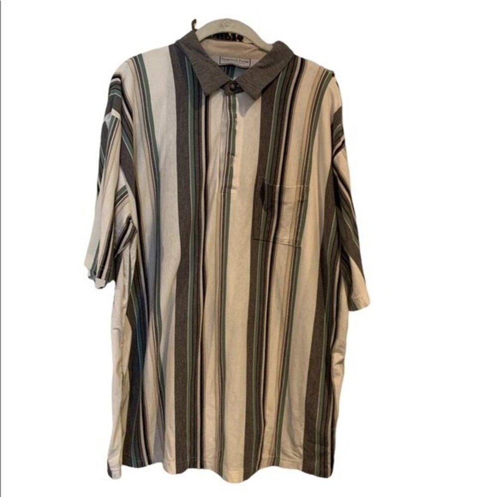 Tropical Palm Mens Polo Shirt  XXL.